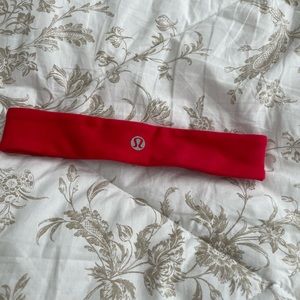 Lululemon Red Headband